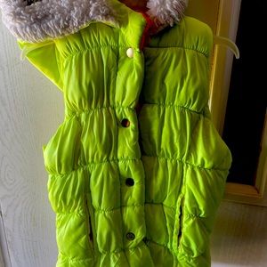 Girls winter vest